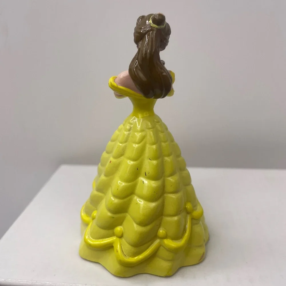 Disney Belle Figurine Girls Yellow Beauty and the‎ Beast Princess Toy 3.75